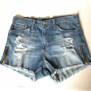 Flying Monkey Denim Shorts